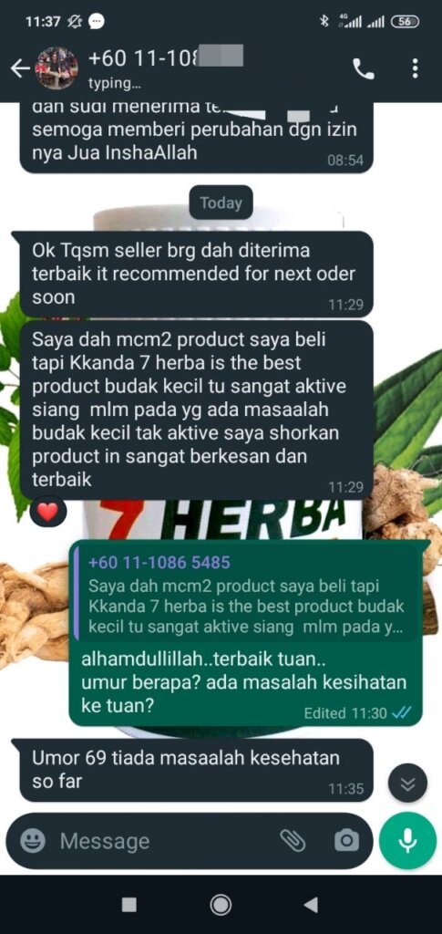 Dah macam-macam produk saya cuba tapi tak berkesan !